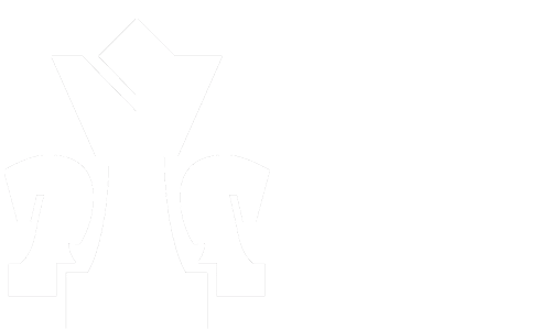 investigatore privato napoli logo - il logo rappresenta una regina e due cavalli degli scacchi stilizzati